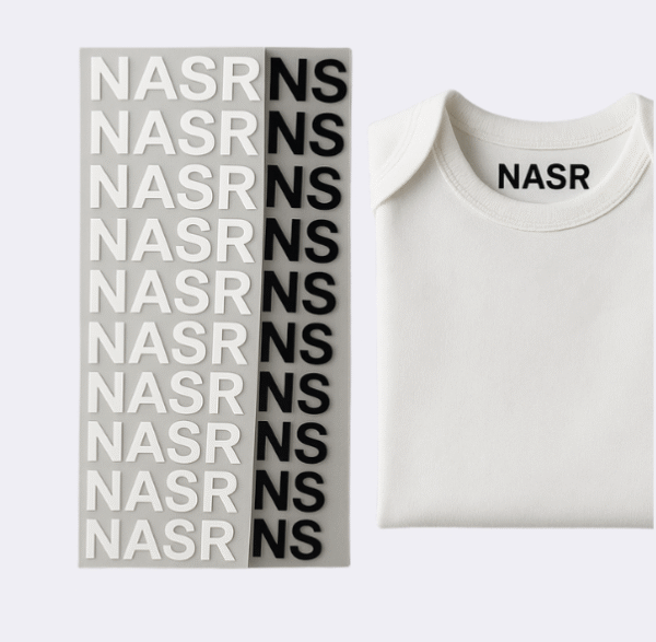 Heat Press Name Tags